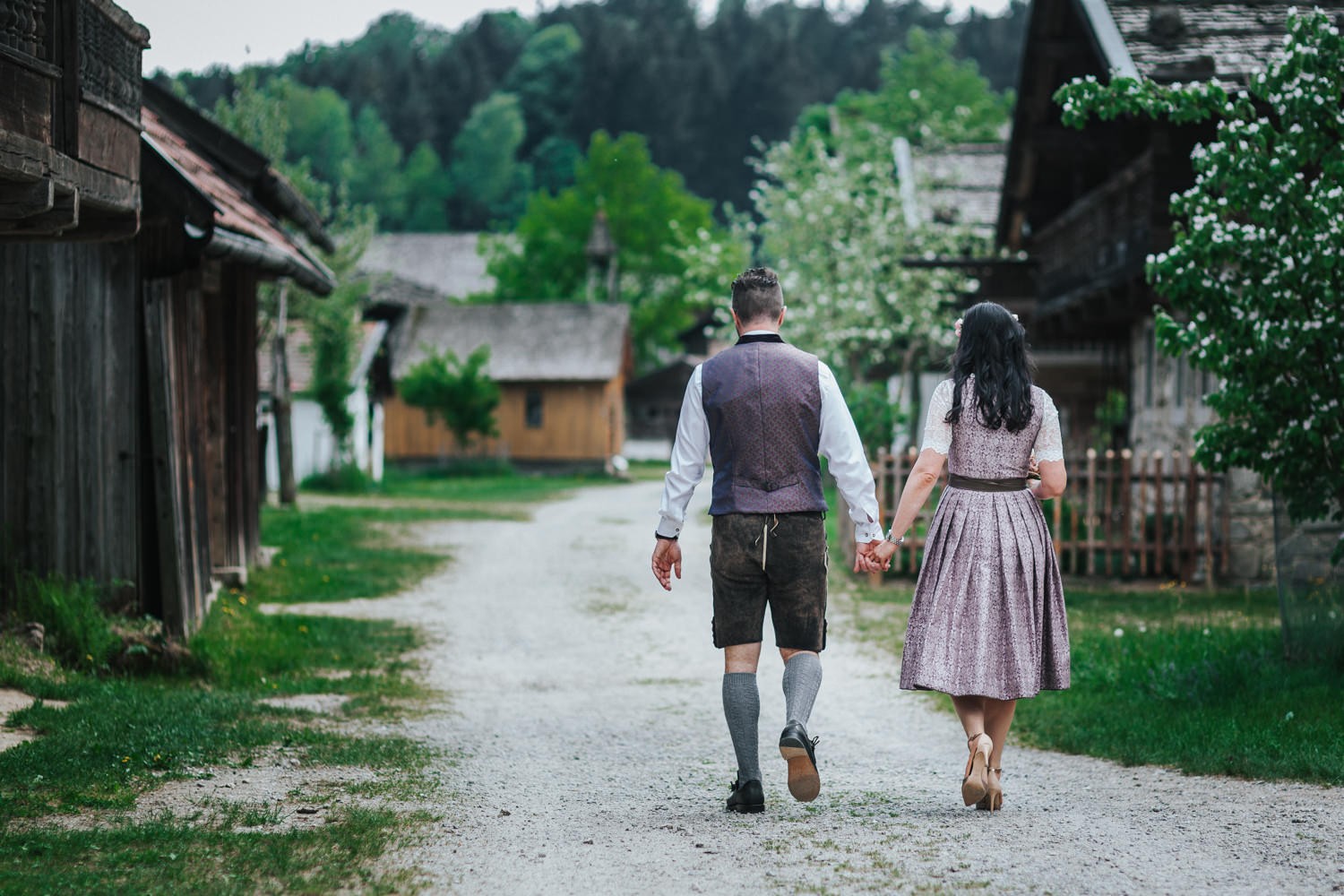 standesamtliche Hochzeit im Museumsdorf Tittling,