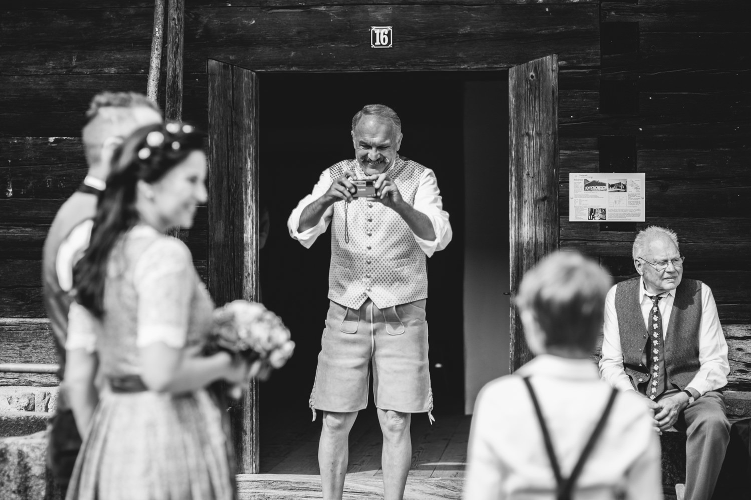 standesamtliche Hochzeit im Museumsdorf Tittling,
