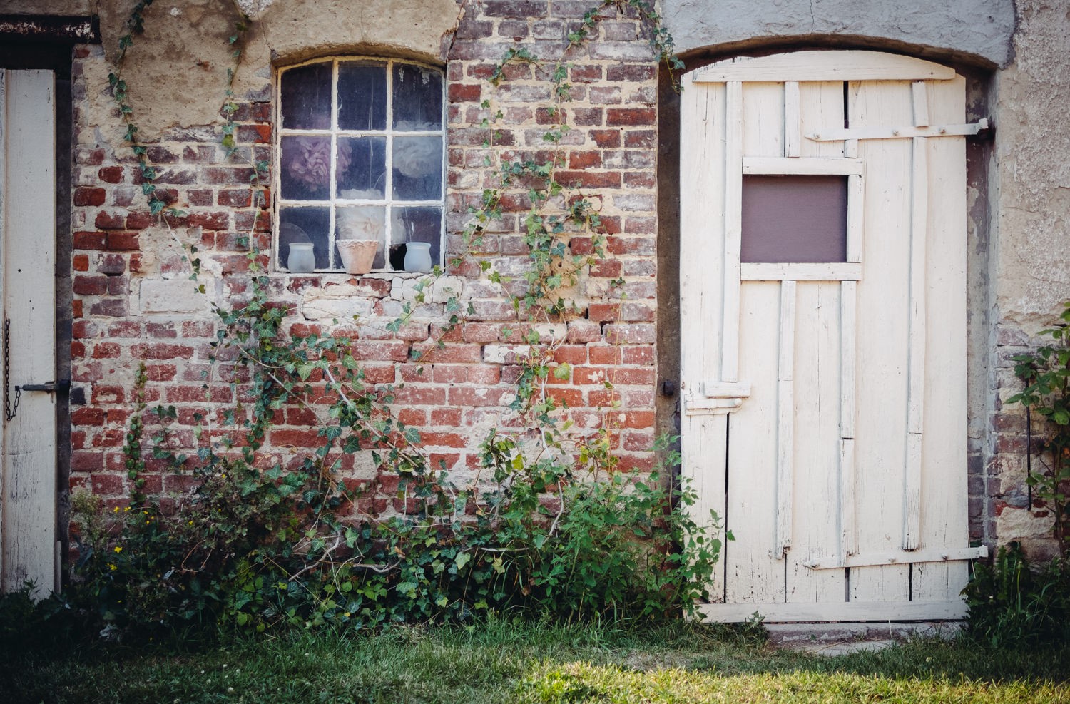 freie Trauung in Dobbrikow, Tür zum Bauernhaus